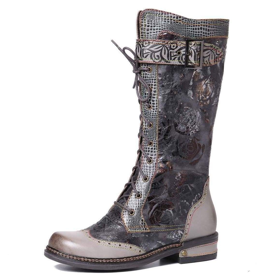 Cowboyboots i läder för kvinnor 2 Cowboyboots i läder för kvinnor