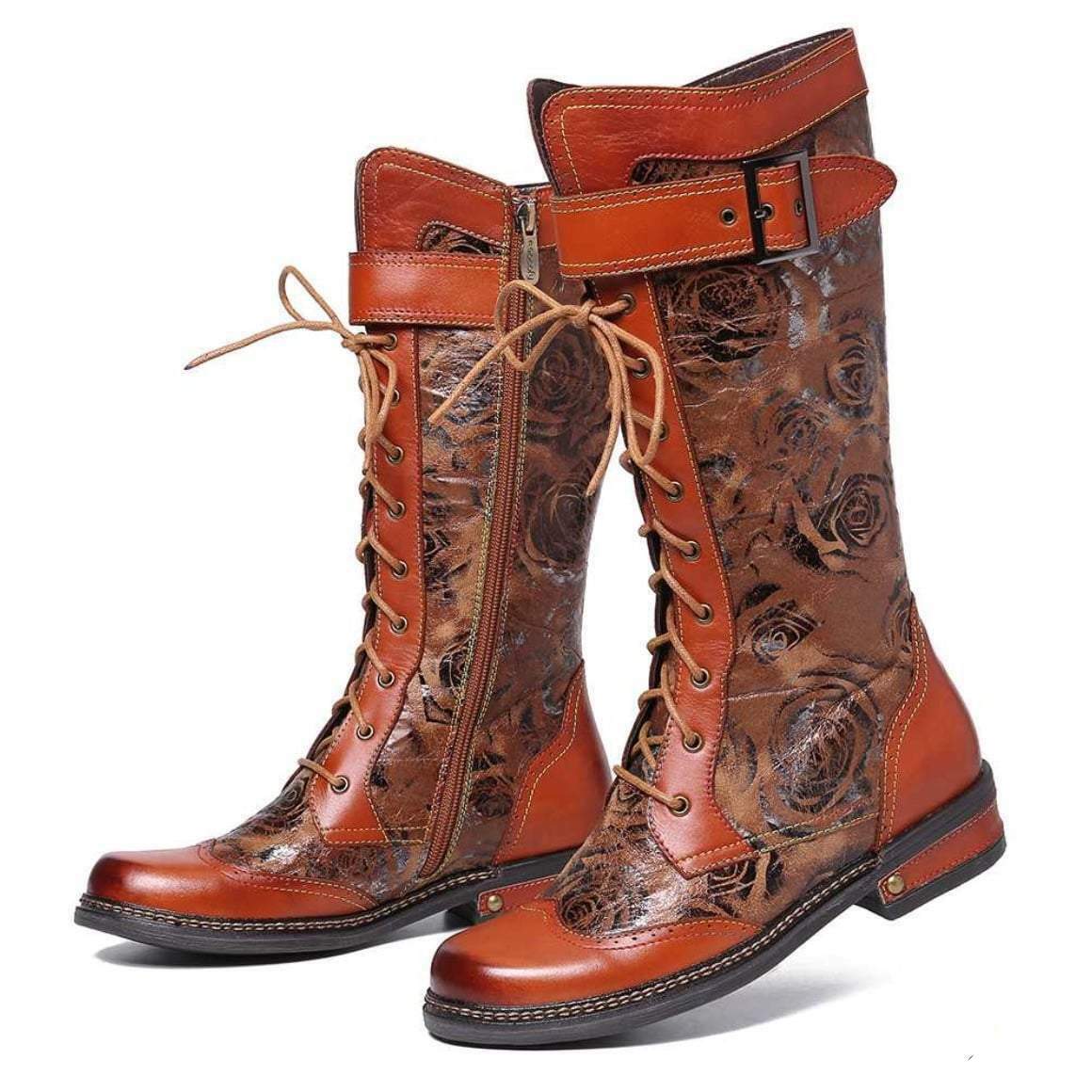 Cowboyboots i läder för kvinnor 3 Cowboyboots i läder för kvinnor