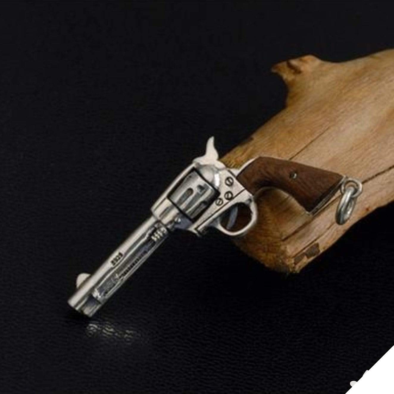 Western revolver halsband (silver) 4 Western revolver halsband (silver)